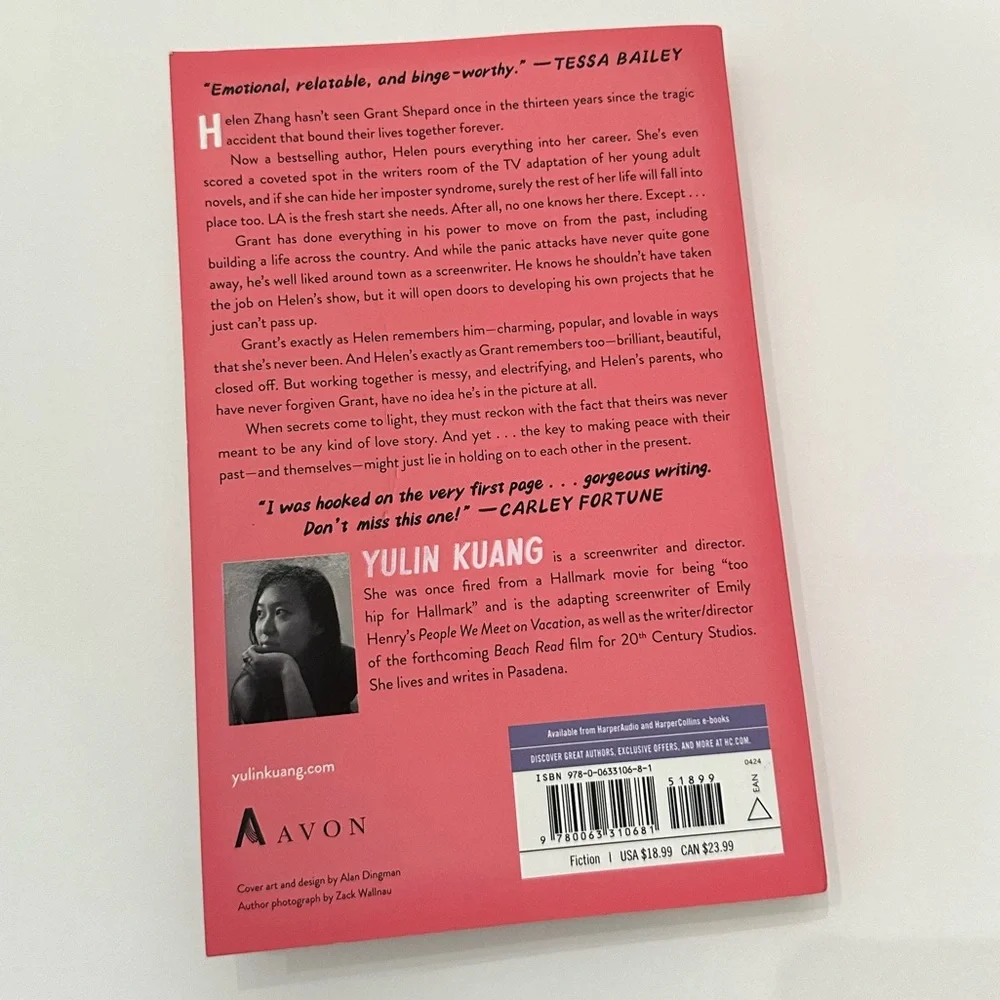 How To End A Love Story by Yulin Kuang Romance Paperback Book